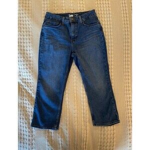 Lee Blue Capris Classic Denim Style